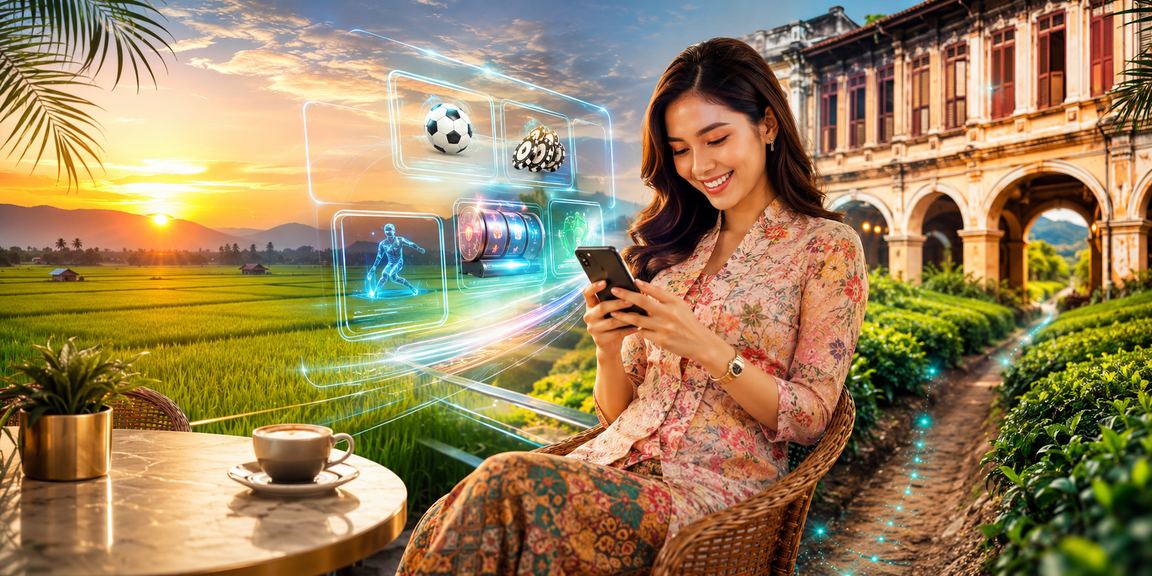 Pengguna di Kedah mengikuti sukan dan hiburan dalam talian melalui peranti mudah alih 6800