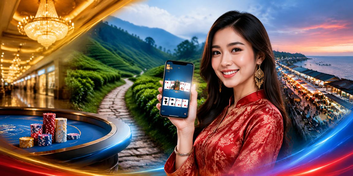 Pengguna Malaysia menikmati permainan rummy secara bertanggungjawab melalui platform 6800